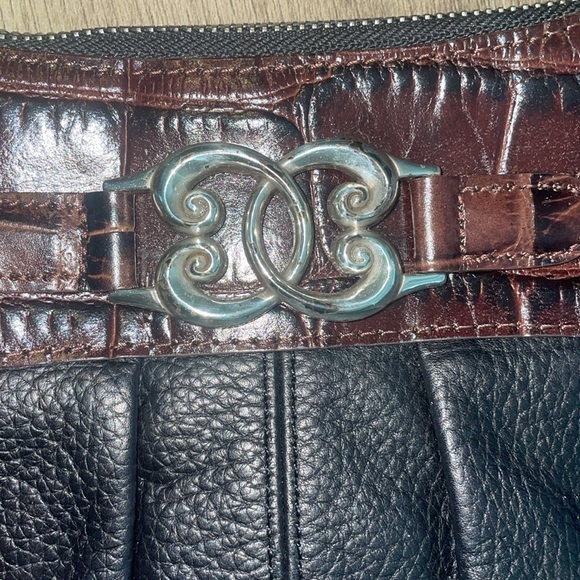 Brighton Black Leather Balboa Purse - Picture 3 of 10